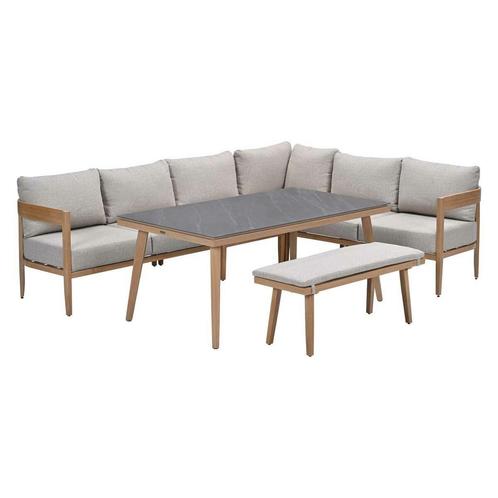 Garden Impressions San Mauro lounge dining set 6-delig -, Tuin en Terras, Tuinsets en Loungesets, Verzenden