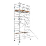 ALX rolsteiger 135 x 7.2m WH met AGS voorloopleuning, Doe-het-zelf en Verbouw, Steigers, Verzenden, Nieuw, Rolsteiger of Kamersteiger