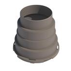 Air Excellent Adapter 180-160-150-125 voor luchtverdeelkast, Ophalen of Verzenden, Nieuw