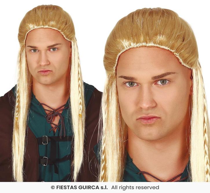 Pruik Legolas, Hobby en Vrije tijd, Feestartikelen, Feestartikel, Nieuw, Verzenden