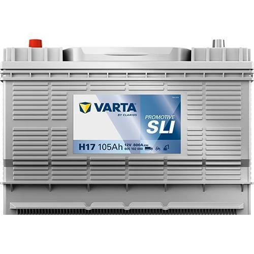 Varta Promotive SLI type H17 startaccu 12 volt 105 ah, Auto-onderdelen, Accu's en Toebehoren, Nieuw, Ophalen of Verzenden