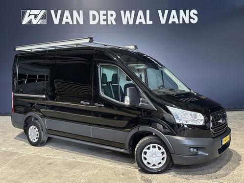 Ford Transit 2.0 TDCI L2H2 Euro6 Airco | Imperiaal |, Auto's, Bestelauto's, Handgeschakeld, Diesel, Zwart, Ford, Ophalen of Verzenden
