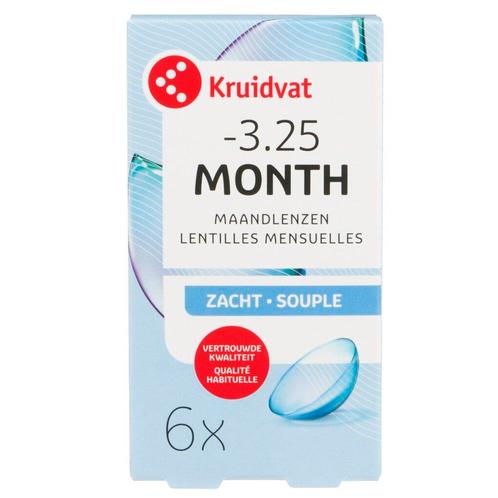 Kruidvat Opticare -3.25 Zachte Maandlenzen, Sport en Fitness, Gezondheidsproducten en Wellness, Nieuw, Verzenden