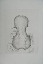 Fernandez Arman (1928-2005) - Composition musicale : Violon, Antiek en Kunst