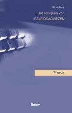 PM-reeks Het schrijven van beleidsadviezen / PM-reeks, Verzenden, Zo goed als nieuw, R. Jans