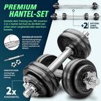 Dumbells set - Gewichten set - Halterset - Verstelbaar - 15, Verzenden, Zo goed als nieuw