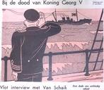Spotprent over Van Schaik en de dood van Koning Georg V, Verzenden