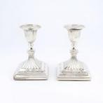 James Kebberling Bembridge - Sheffield, 1880 - Kandelaar (2), Antiek en Kunst