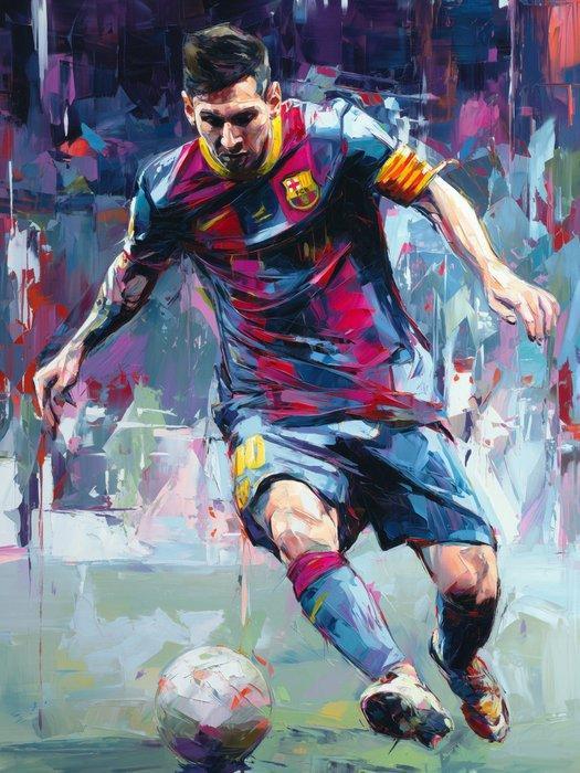 Canvas Fit - Alberto Ricardo - “Messi: El Compás del Genio”, Verzamelen, Overige Verzamelen