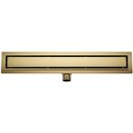 Wiesbaden Douchegoot met Tegelrooster en Flens - 90x7cm -, Doe-het-zelf en Verbouw, Ophalen of Verzenden, Nieuw, Rvs