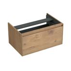 Onderkast Forzalaqua Reno 80x51x40 Cm 1 La Softclose Eiken, Ophalen of Verzenden, Nieuw, Bad