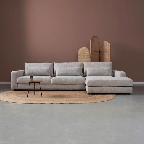 *WOONWINKEL* PEPP Interiors Como Grote Bank Met Chaise Longu, Huis en Inrichting, Banken | Bankstellen, Nieuw, Verzenden