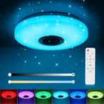 LED plafondlamp met bluetooth speaker RGB 50 cm, Huis en Inrichting, Verzenden, Nieuw