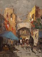 Vincenzo Monti (1908-?) - Mercatino, Antiek en Kunst