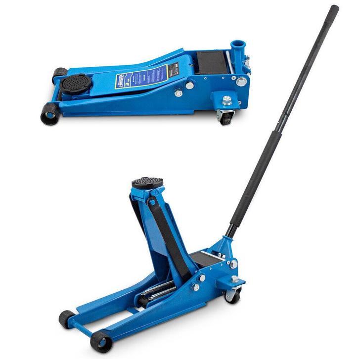 Hydraulische garagekrik / autokrik - 3 Ton - Staal, Auto diversen, Krikken, Nieuw, Verzenden