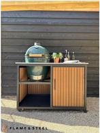 Buitenkeuken The Ember staal, composiet kamado S,M en L, Tuin en Terras, Buitenkeukens, Houtskool, Flame & Steel, Nieuw, Ophalen of Verzenden