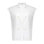 -30% Geisha  Geisha Blouse lurex hearts dessin  maat XL, Kleding | Dames, Verzenden, Nieuw, Wit