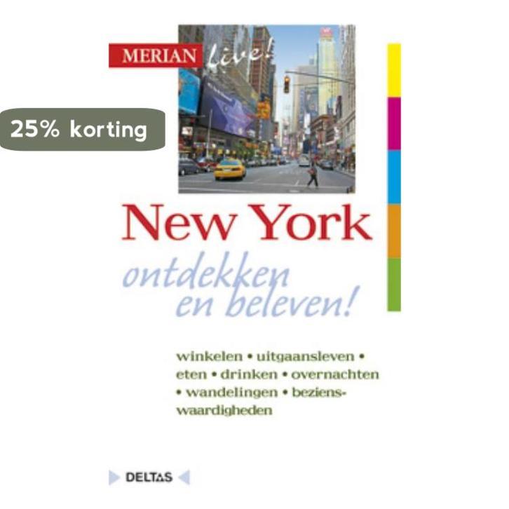 Merian Live- New York / Merian live! 9789044730159, Boeken, Reisgidsen, Gelezen, Verzenden