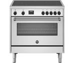 Bertazzoni MPL95I1EXC inductie fornuis met 5 zones, rvs2150, Nieuw, Ophalen of Verzenden