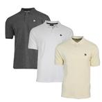 Donnay Donnay Heren - 3-Pack - Polo shirt Noah - Donkergrijs, Kleding | Heren, Polo's, Verzenden, Nieuw
