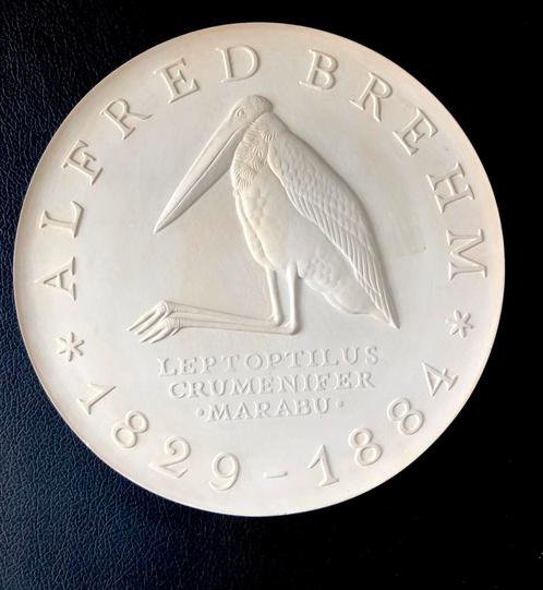 Duitsland 10 Mark Ddr Brehm 1984a Gipsmodel von Hoyer fre..., Postzegels en Munten, Munten | Europa | Niet-Euromunten, Verzenden