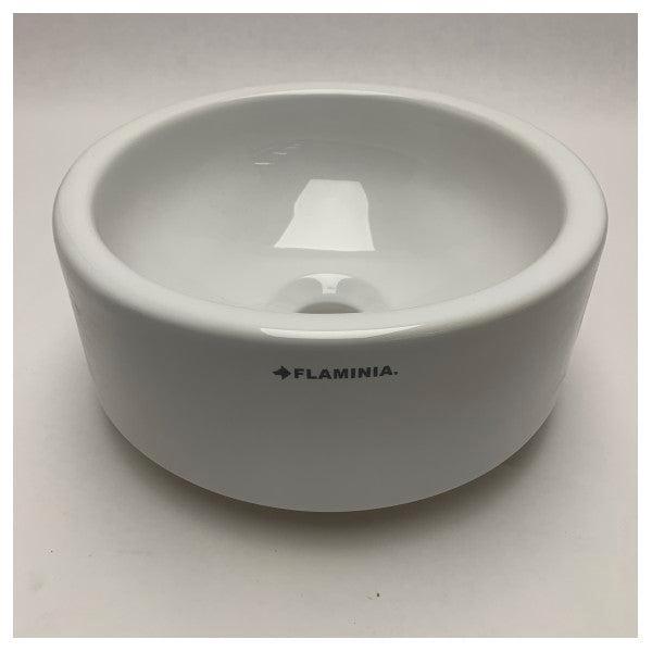 Bieden: Flaminia Compact Ceramic Mini Twin Sink for Boats -, Doe-het-zelf en Verbouw, Sanitair, Nieuw, Ophalen of Verzenden