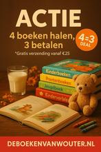 Alle boeken 4 halen 3 betalen – gratis verzending, Boeken, Ophalen of Verzenden, Zo goed als nieuw