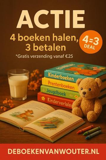 Kinderboeken 4 halen 3 betalen – gratis verzending beschikbaar voor biedingen