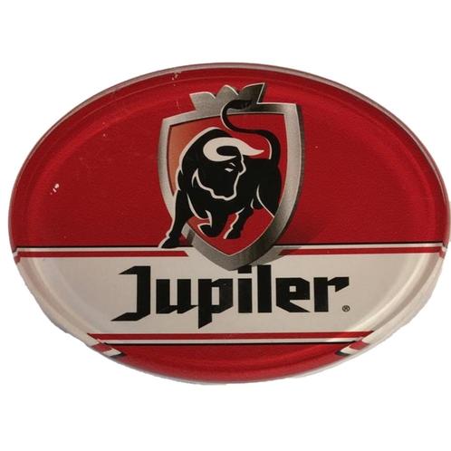 Occasion - Ovale taplens Jupiler plat, Zakelijke goederen, Horeca | Overige, Ophalen of Verzenden