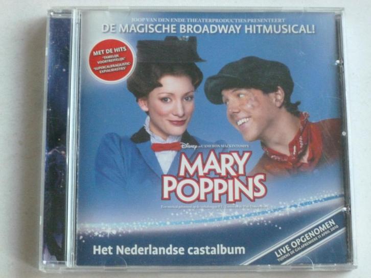 Mary Poppins - Het Nederlandse Cast Album, Cd's en Dvd's, Cd's | Filmmuziek en Soundtracks, Zo goed als nieuw, Verzenden