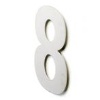 Deurbeslag | Huisnummer 8 | Intersteel | 30 cm, Verzenden, Nieuw