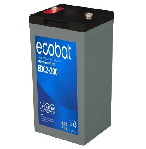 Ecobat AGM Deep Cycle accu | EDC2-300 | 2V 300Ah, Auto-onderdelen, Accu's en Toebehoren, Ophalen of Verzenden