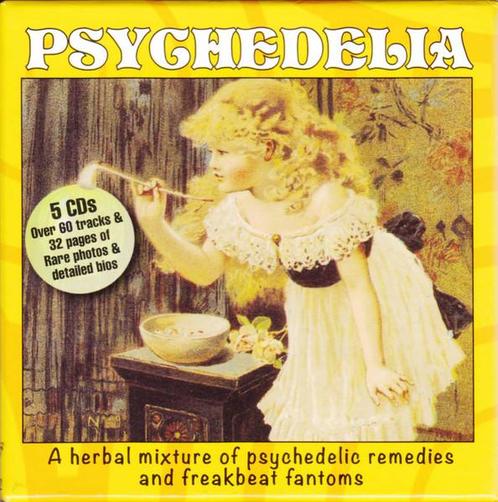 cd digi - Various (BOX) - Psychedelia - A Herbal Mixture..., Cd's en Dvd's, Cd's | Overige Cd's, Zo goed als nieuw, Verzenden