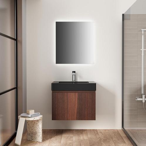 Onderkast BWS Ember Greeploos 1 Lade 60x40x45 cm Wenge, Doe-het-zelf en Verbouw, Sanitair, Bad, Nieuw, Ophalen of Verzenden