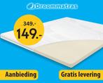 Traagschuim topper 140x200 cm - GRATIS LEVERING !, Verzenden, 140 cm, Matras, 200 cm