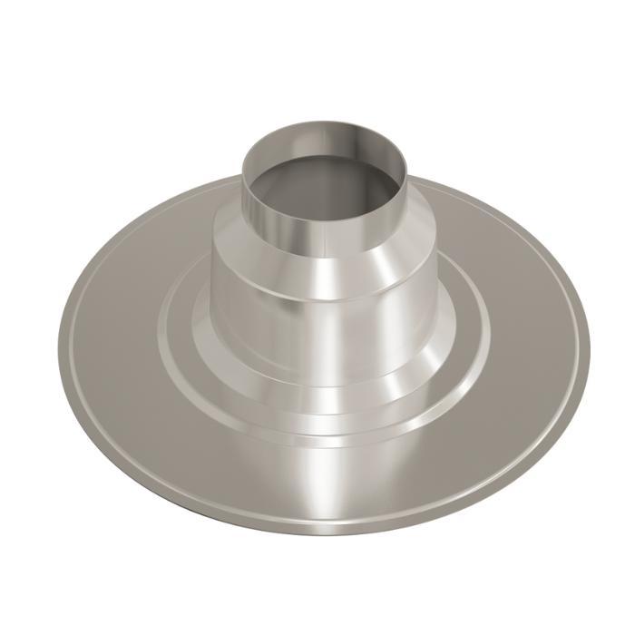 Plakplaat voor Ventub 110 ventilatiepijp, Doe-het-zelf en Verbouw, Ventilatie en Afzuiging, Nieuw, Verzenden