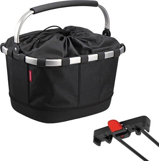 Klickfix Carrybag GT Racktime 21L Zwart, Fietsen en Brommers, Fietsaccessoires | Fietstassen, Verzenden