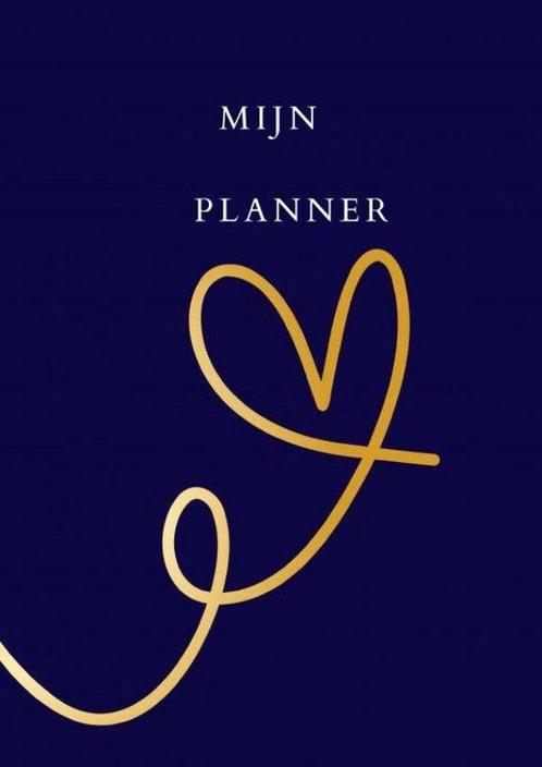 9789464657852 Mijn Planner hart blauw/goud., Boeken, Economie, Management en Marketing, Nieuw, Verzenden