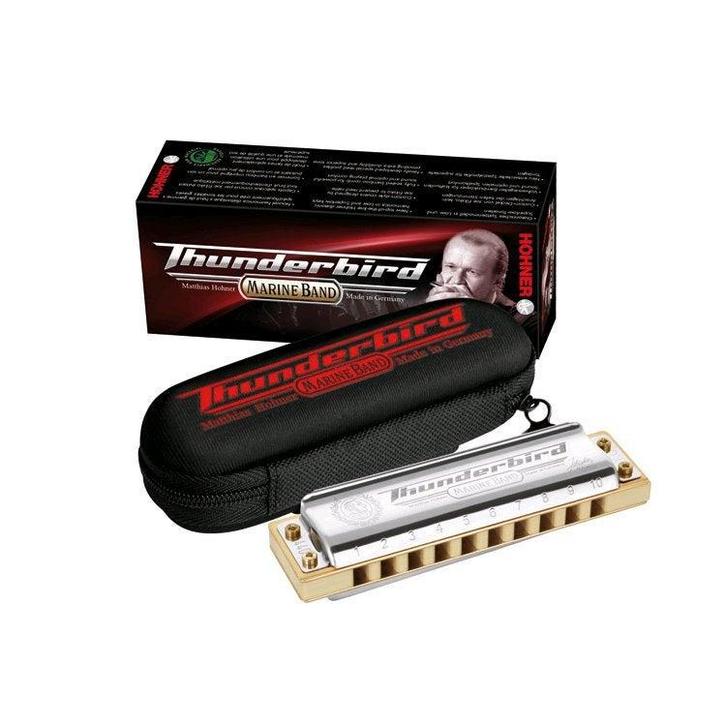 Hohner Thunderbird Marine Band Low C mondharmonica, Muziek en Instrumenten, Blaasinstrumenten | Mondharmonica's, Verzenden