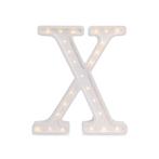Houten letter lamp X – handgemaakt en sfeervolle verlicht., Kinderen en Baby's, Kinderkamer | Inrichting en Decoratie, Ophalen of Verzenden