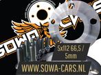 Spacers 5mm Mercedes A,CLA,CLS,CLK 5x112 Spoorverbreders, Auto diversen, Tuning en Styling, Ophalen of Verzenden