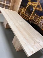 Steigerhouten Tafelblad - Op maat!, Ophalen of Verzenden, Nieuw, Vijf personen of meer, Industrieel
