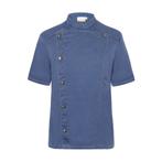 GGM Gastro | KARLOWSKY | Koksjas Met Korte Mouwen Jeans |, Verzenden, Nieuw, Blauw, Overige typen