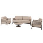 Boaz Savanne stoel bank loungeset 4 delig keramiek terre 4, Tuin en Terras, Tuinsets en Loungesets, Ophalen of Verzenden, Nieuw