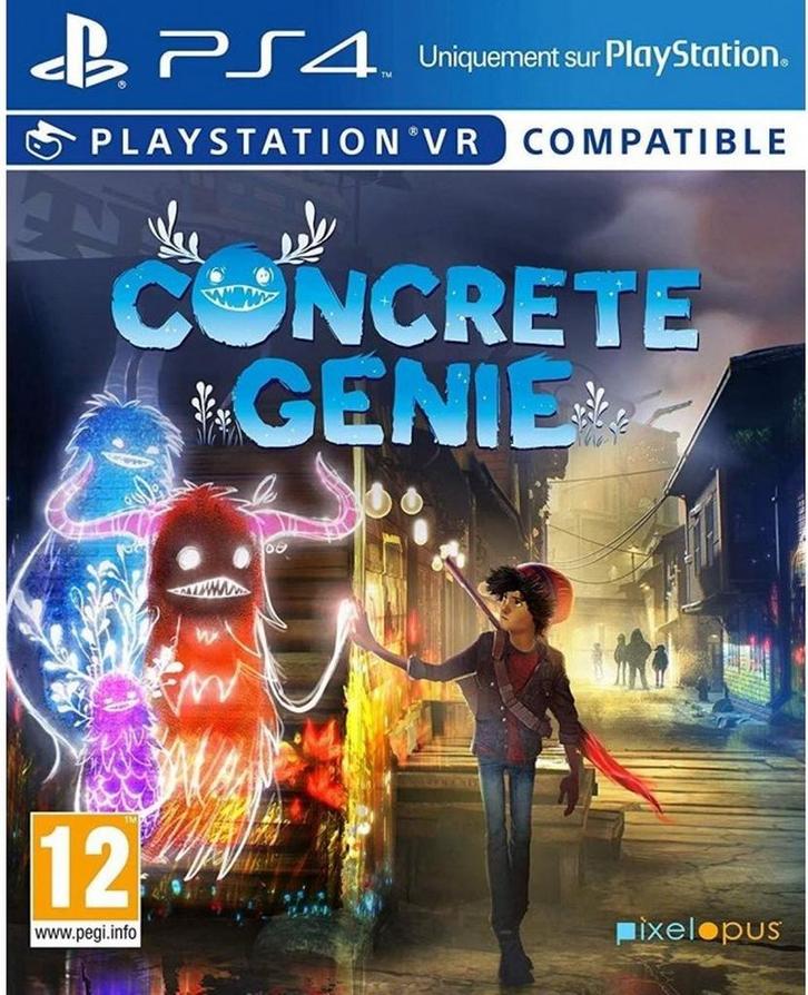 Playstation 4 Concrete Genie, Spelcomputers en Games, Games | Sony PlayStation 4, Zo goed als nieuw, Verzenden
