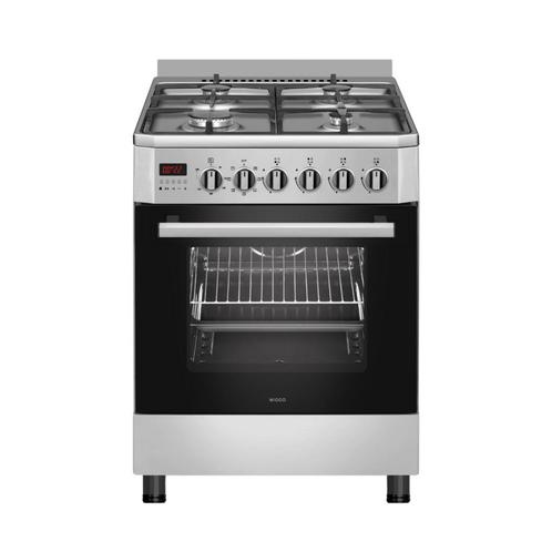 Wiggo WO-E609R(XX) Serie 9 - Gasfornuis - Rvs, Witgoed en Apparatuur, Fornuizen, Nieuw, Verzenden