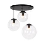 Design plafondlamp transparant, Dolf, Ophalen of Verzenden, Nieuw, Glas, Design