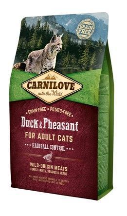 Carnilove Cat Hairball Eend & Fazant 2 kg., Dieren en Toebehoren, Dierenvoeding, Ophalen of Verzenden