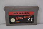 Super Mario Bros NES Classics (GBA EUR), Spelcomputers en Games, Games | Nintendo Game Boy, 1 speler, Verzenden, Zo goed als nieuw