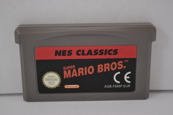 Super Mario Bros NES Classics (GBA EUR), Spelcomputers en Games, Games | Nintendo Game Boy, 1 speler, Zo goed als nieuw, Verzenden